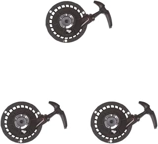 Mealoodiousmusea Aluminum Pull Start Starter Recoil for 47cc 49cc Mini Pocket Bike ATV Black