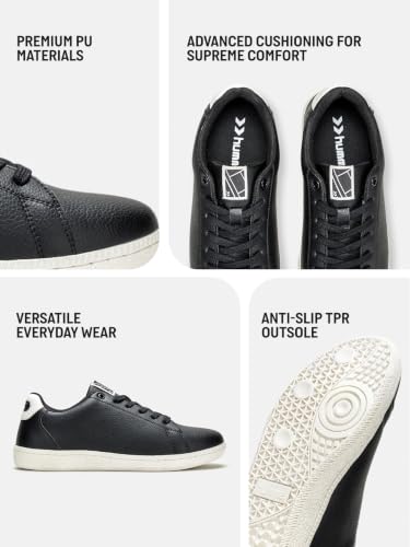 Image of hummel Classic Pinnacle Casual Sneaker for Women Lightweight Breathable with Enhanced Comfort Cushioned Insole and Slip-Resistant Work and Play Casual Shoes