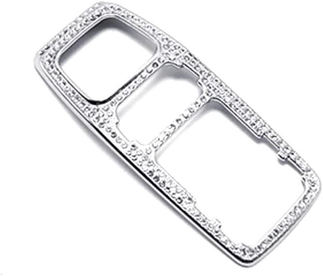 Bling Interior Accessories Fit for Honda Accord Inspire Sport EX EX-L Touring Sedan 2018-2022 Rhinestone Knob Cover Applique Cover (Gear Control Button Frame (1PC/Set))