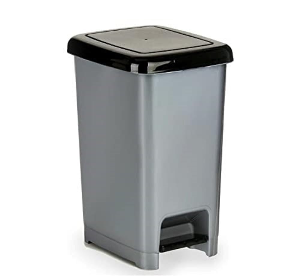 BigBuy Home Trash Can, Multicolor, Standard