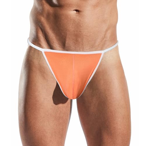 Mens Thongs Underwear Sexy Comfort G-string Breathable with Large Tension, Soft Bulge Enhancing, Size Fit4