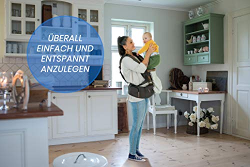 TRI Limited 6in1 babydrager van katoen voor baby vanaf 4 maanden, de perfecte babydraagtas, kinderdrager, babydrager… - Image 7