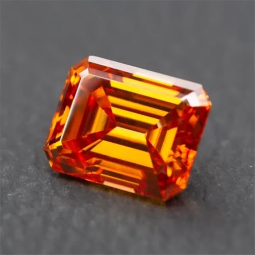 Moissanite VVS1 taille émeraude, le cadeau idéal