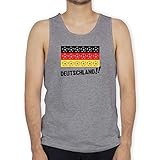 Das Tanktop besteht zu 100% aus Bio-Baumwolle, hat einen Medium-Fit, der Ausschnitt ist Rundhals und das Top ist ärmellos