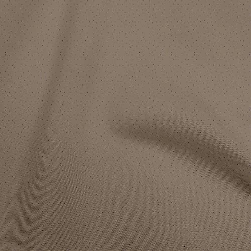 oneOone Viscose Chiffon Light Brown Fabric Dot Dress Material Fabric Print Fabric By The Yard 42 Inch Wide-1793