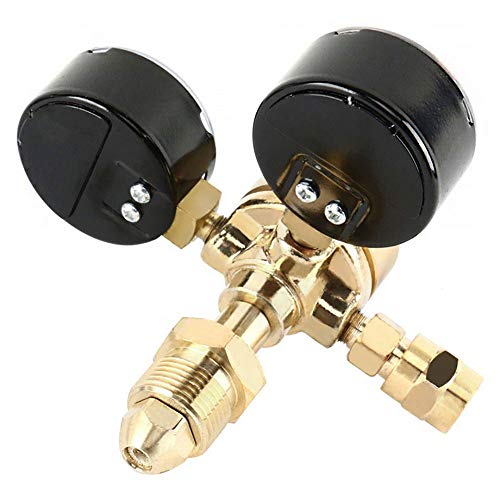 Skytou Argon Co2 Regulators Gauges Gas Welding Regulator Cga580 Compatible With Miller Lincoln Mig Tig Weld With 80Inch Hose #TOP3
