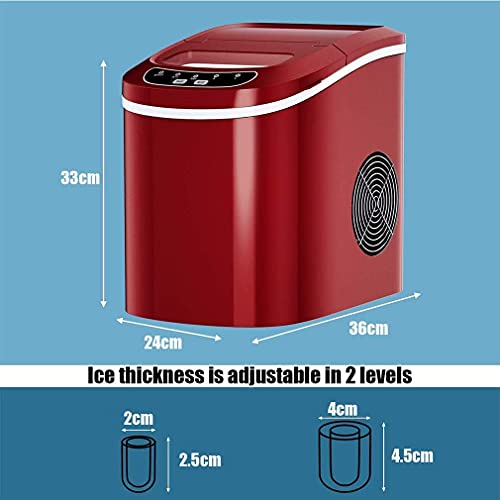 FMOGE Eiswürfelmaschine, Automatische Tragbare Elektrische Arbeitsplatte Eismaschine Studentenwohnheim Home Küche Bars Kaffee Tee Shops - Image 7