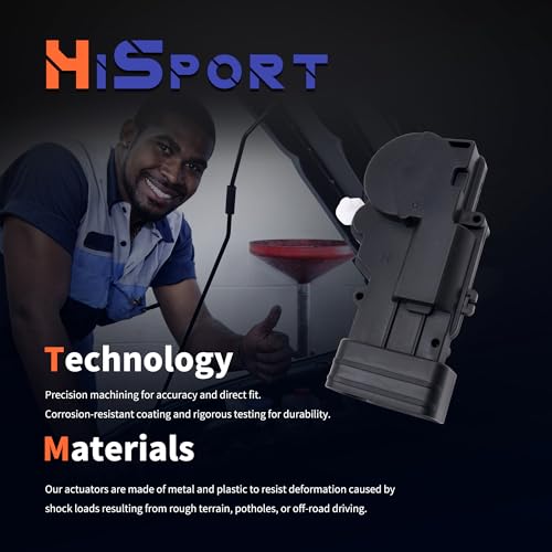 Image of HiSport 746-848 Rear Liftgate Actuator - Compatible with Toyota Sequoia 2001 2002 2003 2004 2005 2006 2007 - Replace 69150-0C010