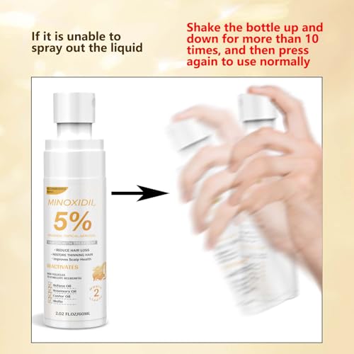 image for ZYXN Minoxidil for Men and Women, Hair Growth Biotin Serum with Batana