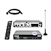 Produktbild Comag SL65T2 DVBT2 Receiver Bundle mit passiver DVBT2 Antenne, DVB-T2 Receiver mit Aufnahmefunktion und Dolby Digital Plus Unterstützung, 12V-Netzteil, Ideal für Camping, PVR Ready