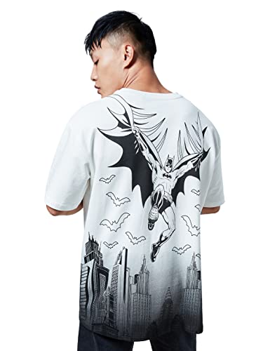 Image of The Souled Store Men's Cotton Blend Loose Fit Round Neck Sweatshirt