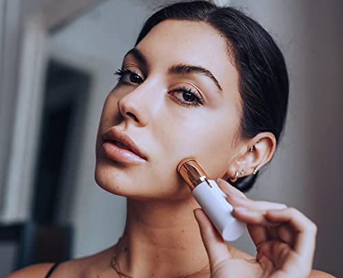 Removedor de pêlos Finishing Touch Flawless, cristal rosa/ouro rosa