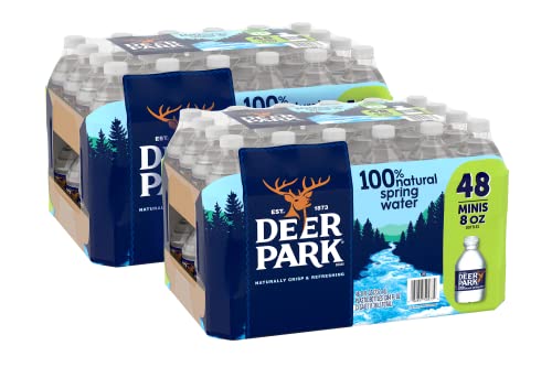 Deer Park Natural Spring Water (8 Fl. Oz. Bottles, 48 Ct.) (Pack Of 2) #TOP5