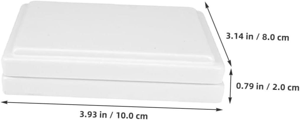 Alipis 2pcs Airtight Plastic Watercolor Palette with Lid 12-Compartment Paint Mixing Tray for Artists Indoor and Outdoor Painting