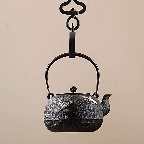 Con burbujas desmontables, tetera, tetera resistente al calor, máquina de té perfecta, set de té y tetera (tamaño: 1200… - Imagen 3