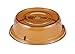Cambro 900CW153 Camwear Polycarbonate Camcover 9 1/8" Amber Case of 12