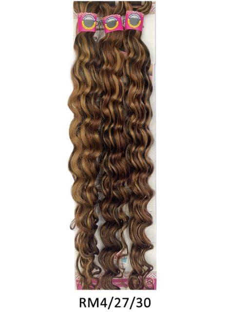 Janet Collection Nala Tress 3X EZ SPLIT Pre-Sectioned Pre-Stretched Braid Knotless Extremely light weight BREEZE WAVE 56 Inches value pack (56”, Color #1B)