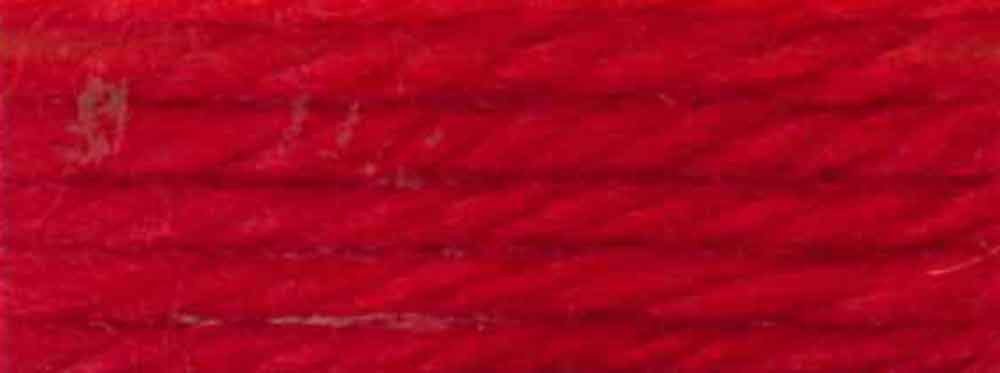 Dmc Bright Orange Red 486-7544 Tapestry And Embroidery Wool, 8.8-Yard,