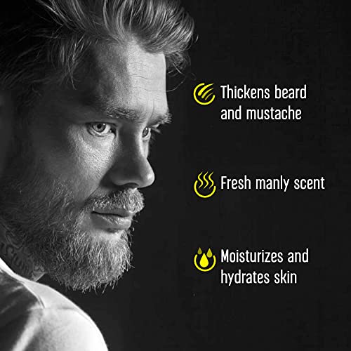 Delta Genesis Beard Roar Xl (4 Fl Oz / 120 Ml) | Growth Stimulating Beard Shampoo | Essential Facial Hair Product For Men | Softens And Moisturizes Mustache | With Coconut, Avocado, And Argan Oils #TOP3