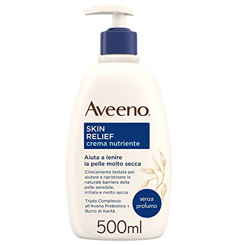 AVEENO Beruhigende pflegende Creme Skin Relief trockene bis sehr trockene Haut parfümfrei 500 ml