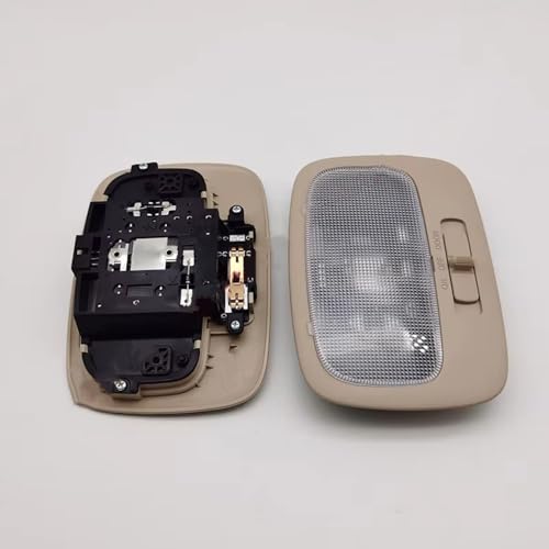 Car Reading Lamp Sunroof Switch for KIA Carens 2007-2012,Car Interior Overhead Console Dome Light Reading Lamp,F-Beige Rear(Normal/C-Gray Middle)
