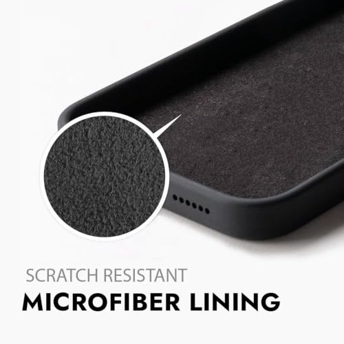 Image of FIRST MART Silicone Back Cover for Samsung Galaxy M47 | Matte Black Anti-Slip Grip Case, Precise Cutouts, Scratch Resistant, Slim Fit | Pack of 1