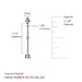 BodyJ4You Industrial Barbell Earring Tribal Arrow Cartilage Piercing 14G Stainless Steel
