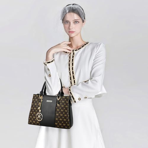 Image of KURGOOL Women Purses and Handbags Top Handle Satchel Shoulder Bags Messenger Tote Bag for Ladie