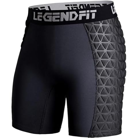 Legendfit Women Softball Padded Sliding Shorts Compression Underwear Protector Support Baseball Football Lacrosse Cricket Cover