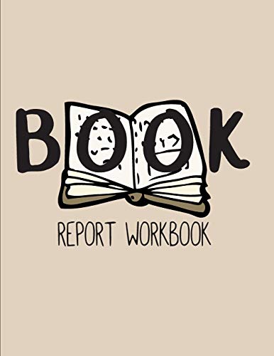 BOOK: 8.5 x 11 101 Page Book Report Journal Workbook for Students