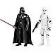 STAR WARS Darth Vader and Stormtrooper Action Figure Set - 2pk