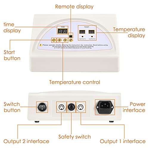 S SMAUTOP Infrarood Saunadeken Draagbare Thuissauna 2 Zone Professionele Digitale Sauna Deken Indoor Heet Zweten… - Image 7