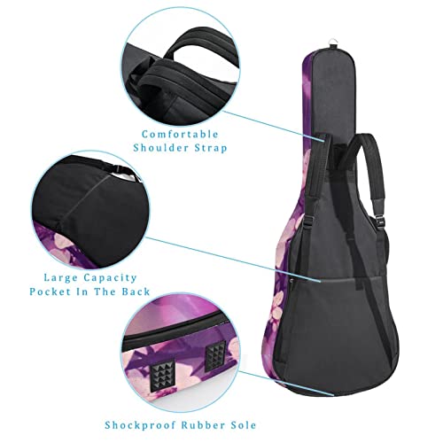 Housse de transport rembourrée en tissu Oxford imperméable pour guitare avec bandoulière réglable - Les Beatles, Paul McCartney, John Lennon, RIngo Starr, George Harrison Housse de transport rembourrée en tissu Oxford imperméable pour guitare avec bandoulière réglable – Image 4