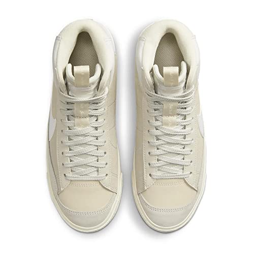 Blazer Meados de 1977, Summit Branco/Fantasma/Creme Claro/Branco, 6 Big Kid
