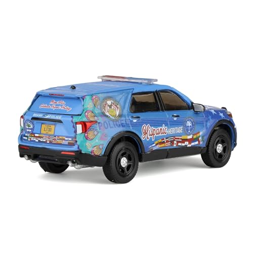 Modelo a escala 1/64 Ford Police Interceptor 2022 miniatura 3