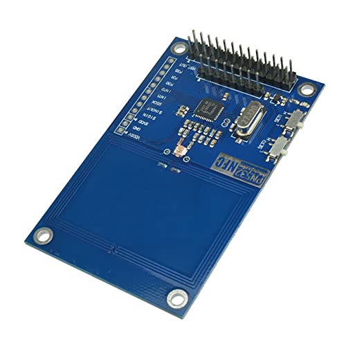 Uadme PN532 IC Card Reader Module - NFC Precise RFID Modules Compatible with Raspberry Pi Electronic Components Module Development Board Blue