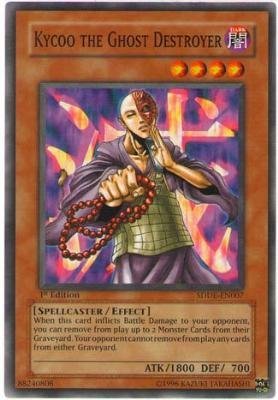 Amazon.com: Yu-Gi-Oh! - Kycoo The Ghost Destroyer (SDDE-EN007) - Structure  Deck The Dark Emperor - 1st Edition