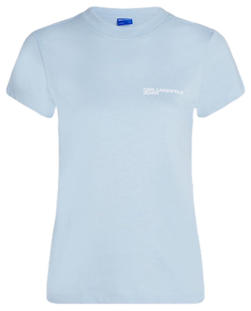 Karl Lagerfeld Jeans, Damen, Slim Short Sleeve Essential Logo Tee, Slim Fit