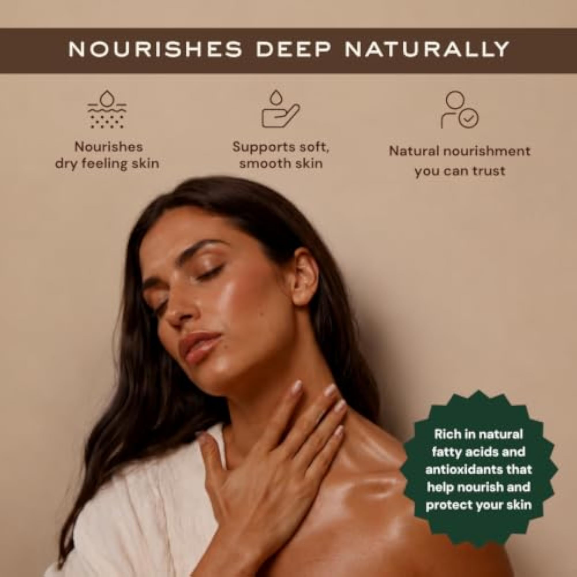 Cold-Pressed Unrefined Sesame Oil for Skin & Hair