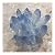 BAYDE 1pc Natural Blue Crystal Cluster Stone geomantic furnishings degaussing Transfer Blue Ornaments Color Stone YICHENGYIN (Size : 380-400g)