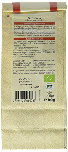 Alnatura Bio Früchtetee lose, 100 g