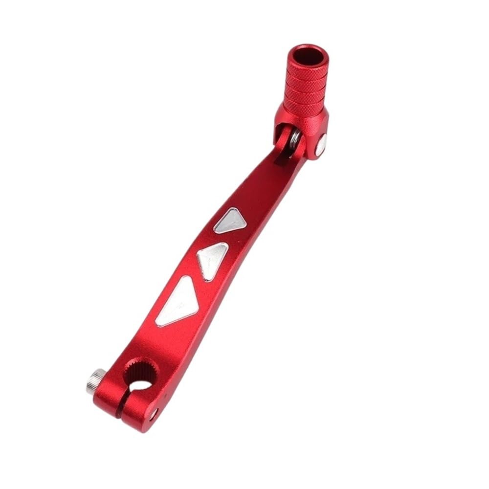 Yibhj3e Red Gear Shift Lever Motorcycle Cnc Gear Shift Lever Rod Alloy Aluminium Dirt Pit Bike For 50Cc 110Cc 125Cc 250Cc Crf Klx50