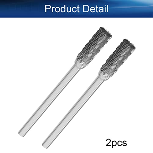 Fresas rotativas de corte doble 5mm en pack de 2 miniatura 4