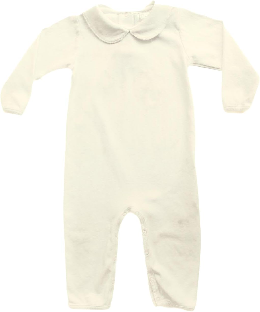 Romper with Collar Made From 100% Pima Cotton