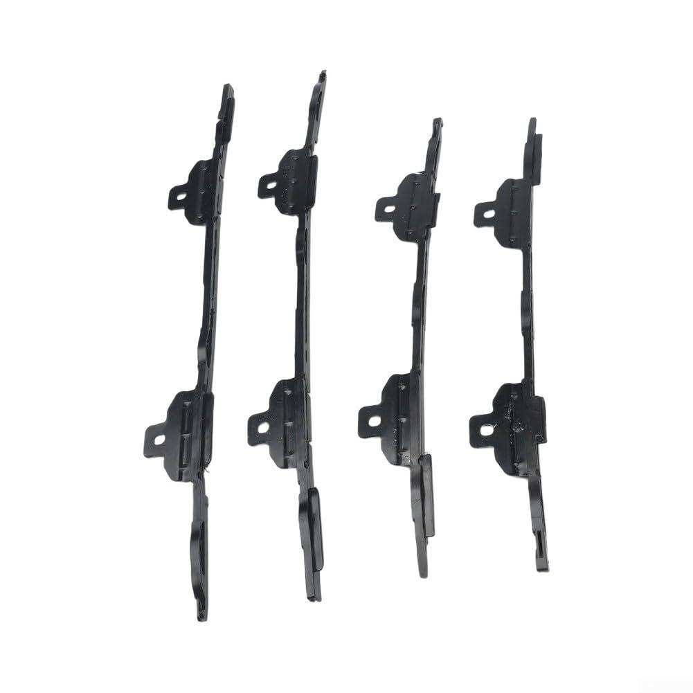 4x Dachhimmel Gleiter Clip Reparatur Set ABS Schwarz