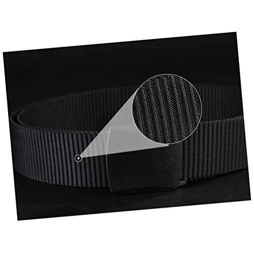 Men's Casual Belt Canvas Belts for Men Military Style Airport-friendly Automatic Buckle3