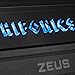 Hifonics Zeus Delta 2,550 Watt Compact Mono Block Nickel Plated Mobile Car Audio Amplifier with Auto Turn On Feature, ZD-2550.1D, Black