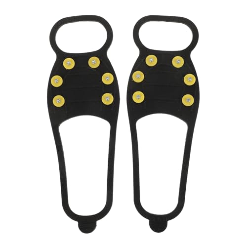 VANZACK Shoe Ice Grippers Non-Slip Crampon Spikes Covers Climbing Shoes Grippers for Men Women