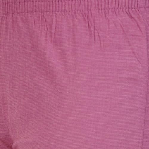 Image of Happy Bunny Cotton Blend Lycra Kurti Pants for Women, Soft 30% Stretch Full Length Trousers with Elastic Waist & Zip Pocket, Ideal for Office, Work, Casual, Home Wear Breathable Slim Fit