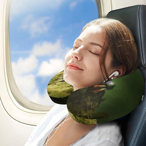 Almohada de espuma viscoelástica tamaño único miniatura 3